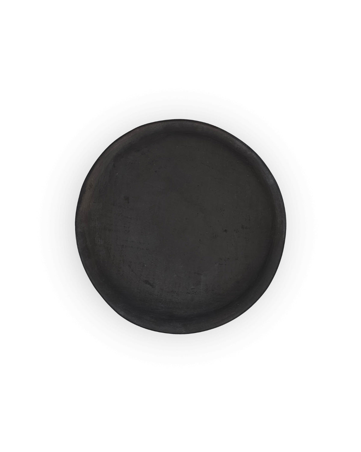 Oaxacan Black Clay Dinner Plate