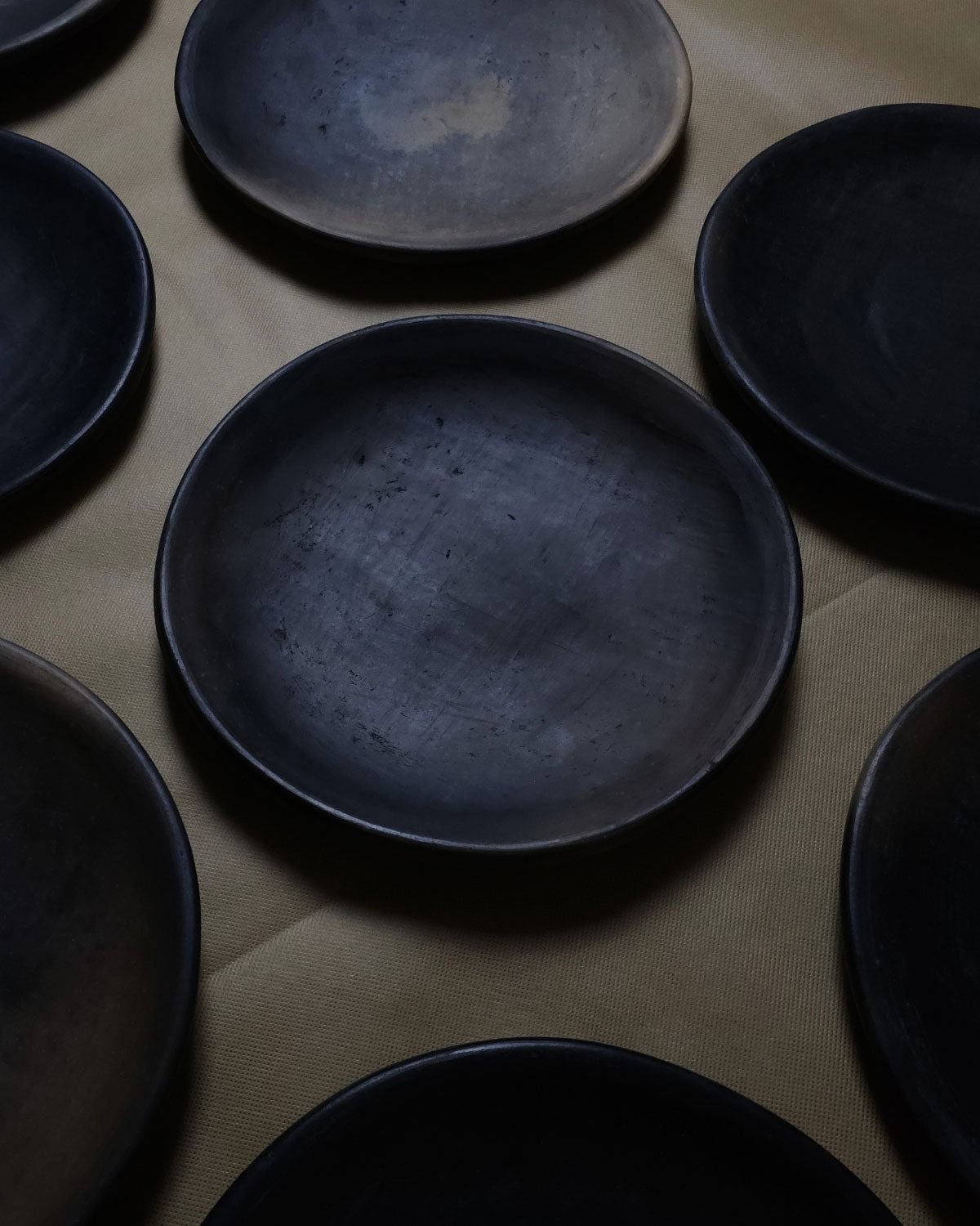 Oaxacan Black Clay Plates