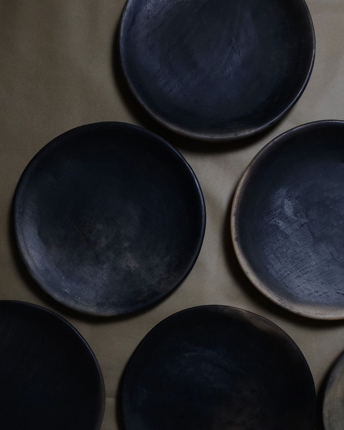 Oaxacan Black Clay Plates